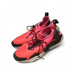 Nike Coral and Black Athletic Shoes